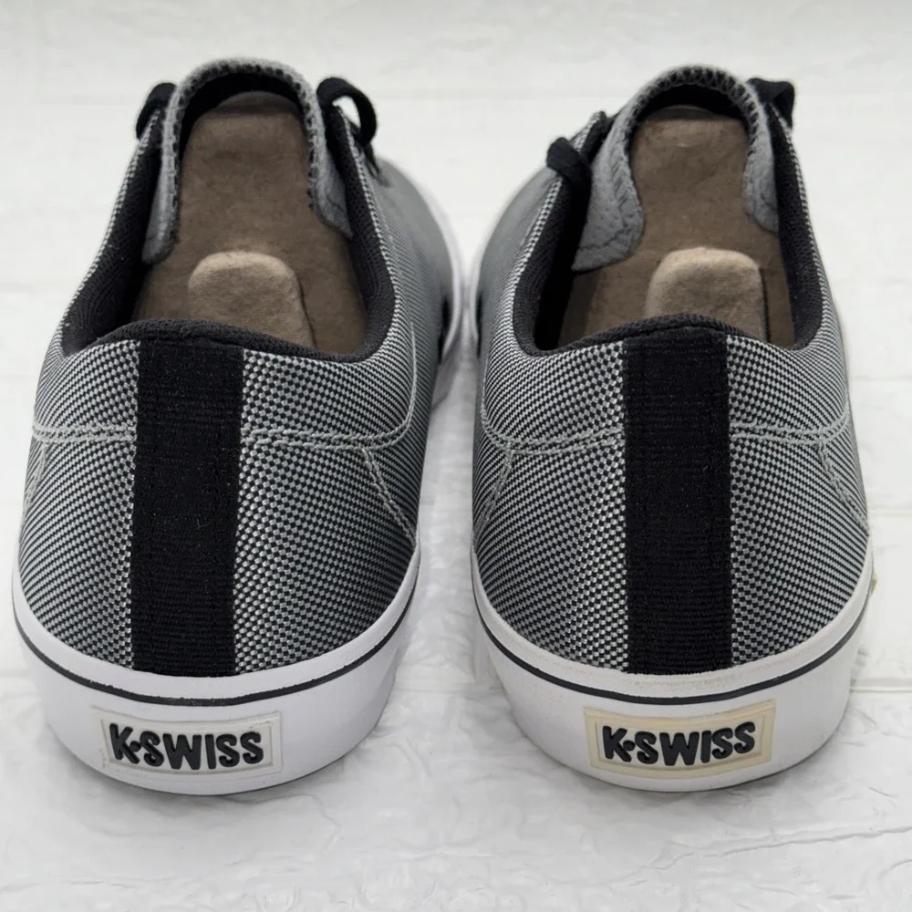Dead Stock 2012 Men Sz 11 Women  Sz 12.5 K-SWISS Clean Laguna T VNZ  Storm/Black